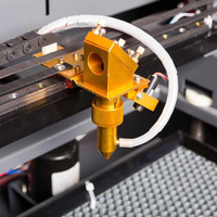 Machine de découpe et de gravure laser CO2 ActionLasers 4040, modèle de table, commande CNC Ruida, haute précision, refroidissement par eau, pour bois, MDF, pierre
