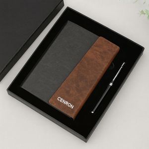 Caja de Regalo Profesional para Cuaderno y Bolígrafo, Fabricada en Cuero PU, Ideal para Regalos Ejecutivos, Eventos Empresariales y Recompensas para Clientes - Product Image 5