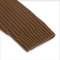 AiNear Vente en gros Logo personnalisable Design Oem & Odm Hiver Col roulé avec fermeture éclair pour hommes Vêtements Cardigan en coton tricoté Pull