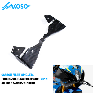 Cánh gió trước bằng sợi carbon khô 100% AKOSO dành cho <span class=keywords><strong>Suzuki</strong></span> GSXR1000 GSXR1000R GSXR1000RR 2017-2025 - Product Image 1