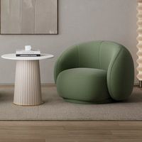 Chaise de sol avec accoudoir à dossier haut moderne conception simple canapé simple salon meubles de chambre à coucher application à l'extérieur