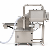 Machine de remplissage automatique à convoyeur à prix d'usine, trémie 10ml-20000g, pompe à engrenages, servomoteur, pour eau, lotion, crème, shampoing