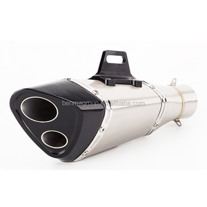 Silenciador Doble Salida R15 V3 para Motocicleta, Piezas para RC390 MT03 Z250 - Product Image 3