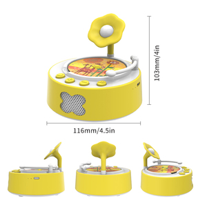 Caja de Cuentos para Niños, 200 Cuentos para Dormir, Reproductor de Sonido Interactivo con Batería de Litio Recargable, Memoria de 4G para el Crecimiento del Lenguaje Preescolar - Product Image 1