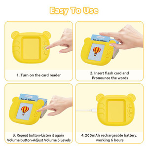 Machine de lecture musicale éducative Camgirl avec batterie au lithium pour les enfants de 2 à 4 ans - Product Image 2