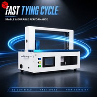 Machine à cerclage KUNJIN pour étiquettes de vêtements, produits imprimés, boîtes à pâtisserie, légumes