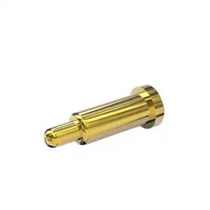 銅ピンカスタム高長12mm電流スプリングピンプロの製造ポゴピンコネクタ低価格金メッキ