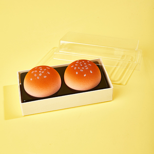 Éponge de maquillage personnalisée, éponge de beauté gratuite, maquillage pain Toast lune gâteau mélangeur, étiquette privée <span class=keywords><strong>Latex</strong></span> 50 pièces pour étiquette Logo personnalisée - Product Image 6