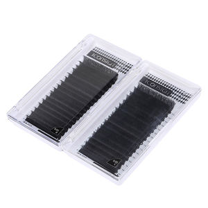 <span class=keywords><strong>Extensiones</strong></span> <span class=keywords><strong>de</strong></span> pestañas individuales <span class=keywords><strong>de</strong></span> Cachemira, venta al por mayor, etiqueta privada negra, <span class=keywords><strong>volumen</strong></span>, seda - Product Image 6