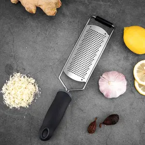 Stainless Steel Kitchen Accessories Manual Lemon Zester Cheese Potato Grater Fruit Vegetable Tools Plastic Meat Ginger Box