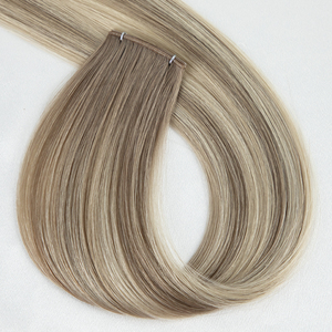 LeShine doble dibujado cabello humano genio trama cutícula alineado atado a mano extensiones de cabello de trama - Product Image 3