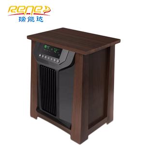 Pemanas Kotak Infra Merah Kayu Elektrik, Pemanas Ringkas Colokan AS 120V 60HZ dengan Sistem Pemanas Ganda - Product Image 3