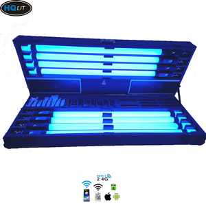 LED ống IP65 không dây LED Pin điểm ảnh Ánh sáng rgbwa không dây 360 Ống DMX & IR từ xa & ứng dụng DJ ánh sáng - Product Image 6