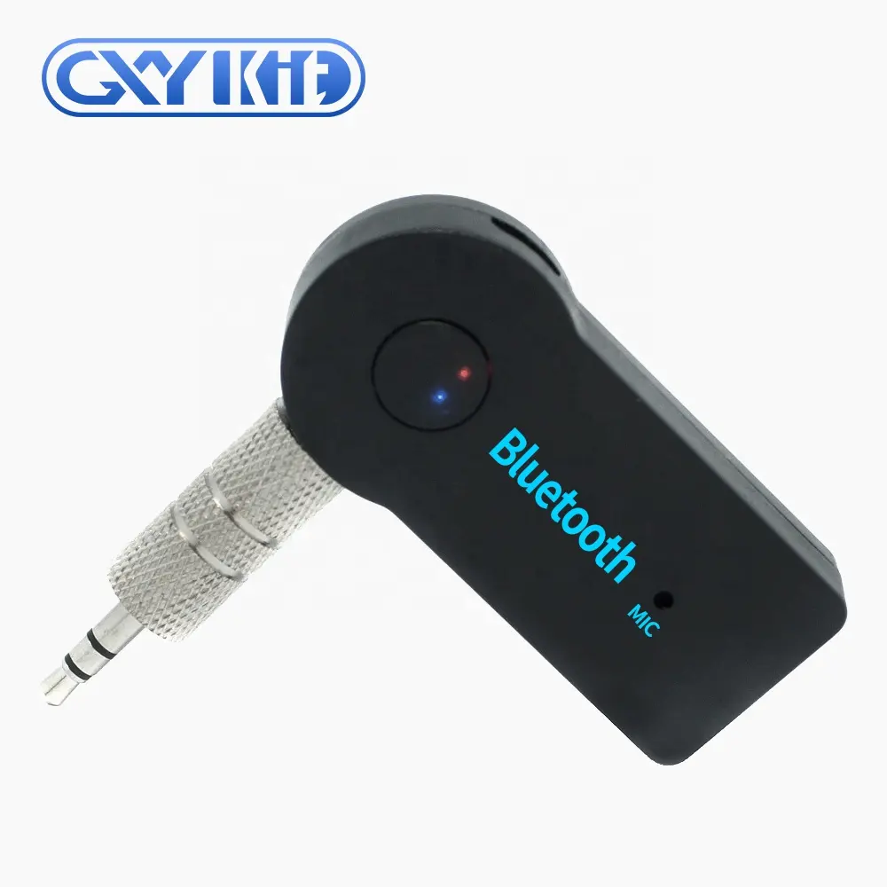 GXYKIT BT 5.0 Wireless Audio Transmitter Mini 3.5mm Aux Port Handsfree Bluetooth Stereo Music Adapter Car Kit Bluetooth Receiver