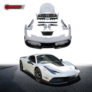 Kit de Carrocería de Alta Calidad Estilo M Mi-sha, en Fibra de Carbono, para Ferrari 458, Parachoques Delantero y Trasero - Product Image 1