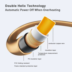 전기 애완동물 침대 와이어 조절식 온도 조절기 과열 방지 겨울 고급 맞춤형 도매 휴대용 세탁 가능 방수 - Product Image 4
