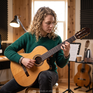Chitarra Elettro-Classica M-88C CE con Top in Abete e Cedro Massello AA, Pickup Fishman PSY-301, Corde in Nylon - Product Image 6
