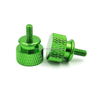 Bouton de commande de variateur courbée, en laiton doré usiné CNC, de haute qualité, avec jeu de vis