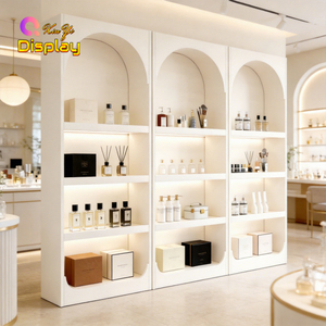Estante de Exhibición de Pared LED Ecológico para Perfumes de Boutique, <span class=keywords><strong>Mueble</strong></span> de Exhibición de Fragancias de Alta Gama para Tiendas Minoristas - Product Image 3