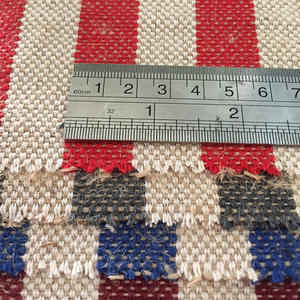 צבעוני יוטה כותנה ארוג יוטה בד סיב עבור תיק כריות אקארד כותנה בד צבוע חוט כותנה פשתן ספה ריהוט - Product Image 6