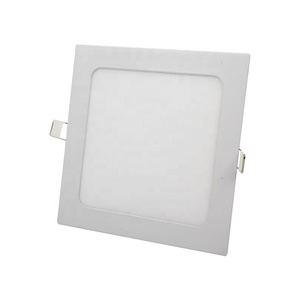 Plafonnier LED encastré moderne 15W/18W IP20 Garantie <span class=keywords><strong>2</strong></span> ans Forme carrée/ronde Cadre blanc Lampe de plafond LED SMD 2835 - Product Image 1