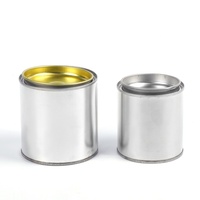Usine 300ml-400ml rond jerrican bidons métalliques pour moteur huile frein nettoyant voiture huile moteur fluide peinture