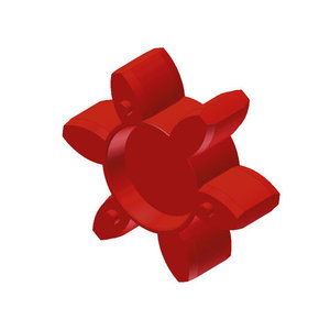 Anillos dentados para acoplamientos flexibles "GEB SG" (color rojo) "98 Shore A" - Product Image 1