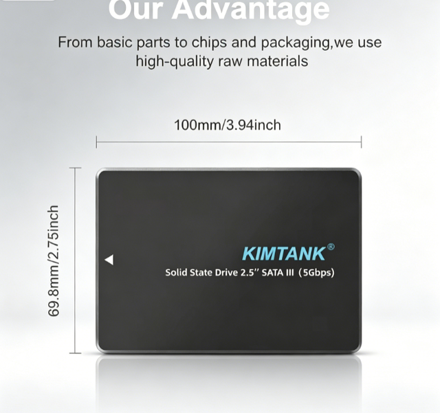 KIMTANK High Quality OEM/ODM Customized SSD SATA 2.5-inch SSD 480GB 1TB 240GB 120GB 128GB 256GB SSD