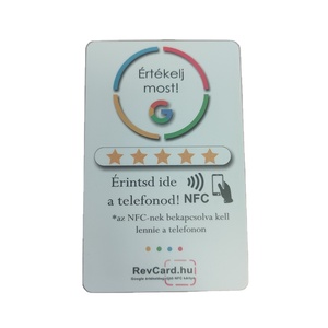Tarjeta de Visita Digital NFC Programable Personalizada 2026 215 216 con Reseñas de Google para Vendedores en Línea - Product Image 4