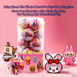 Gashapon Grande de 100 mm, Bolas de Gashapon con Recubrimiento de Película de 10 cm, Juguetes para Niños, Gashapones Sorpresa, Regalos, Cápsulas para Máquinas Expendedoras de Arcade - Product Image 1