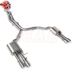 Tuyau de descente Audi A3/S3 8Y A3/S3, tuyau de raccordement de test, acier inoxydable T-304 avec isolation thermique - Product Image 2