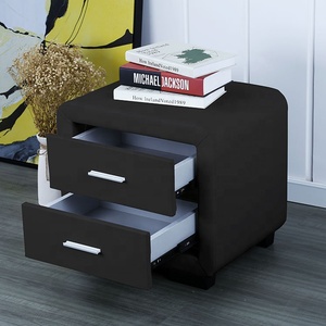 <span class=keywords><strong>Mesita</strong></span> de <span class=keywords><strong>noche</strong></span> de madera con cajones, moderna, minimalista, popular, para hotel - Product Image 5