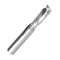 HOZLY Fresa de carburo de tungsteno de 3.175-10mm con dos filos de corte ascendente y descendente, brocas para router CNC, cortador de madera 55HRC