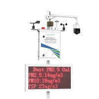 Safewill ES80A-Y8 Sistema de Monitoreo de Polvo en Línea, Monitor de Aire Urbano, PM2.5/PM10/TSP, Equipo de Monitoreo de Datos en la Nube 4G LTE en Tiempo Real