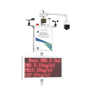 Safewill ES80A-Y8 City Air Monitor Pm2.5 Pm10 Real Time Air Omgevingsbewakingsapparatuur Voor De Industrie