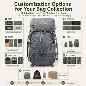 <span class=keywords><strong>Sac</strong></span> à dos <span class=keywords><strong>de</strong></span> randonnée imperméable SPremium Outdoor Sports 22L en polyester multifonctionnel pour le camping et la randonnée avec plaque en aluminium - Product Image 2