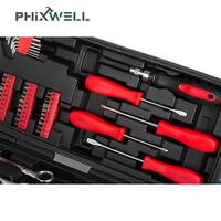 Ensemble d'outils de quincaillerie robuste de 105 pièces, kit d'outils spéciaux pour électriciens, outils de travail manuel pour l'entretien, outils multifonctions pour la maison