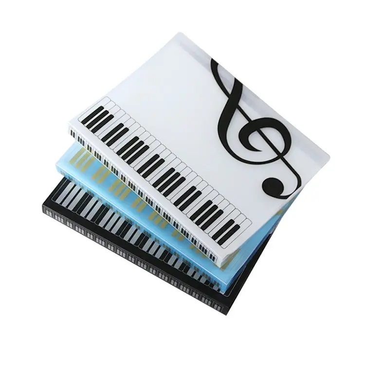 Factory A4 Size Music Display Book 40 Pockets Presentation Music Clear Book