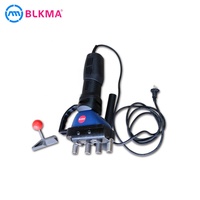 Máquina Eléctrica de cremallera con conducto de metal manual para costura de codo/bloqueo cuadrado, de la fábrica BLKMA