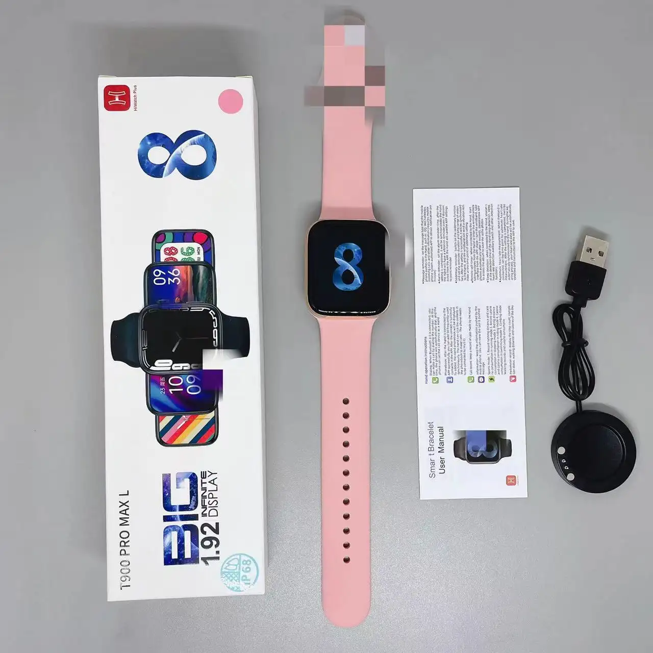 2024 Nieuwste Horloge 8 T900 Pro Max L I8 Pro Max Serie 8 Smartwatch T900 Reloj Intelligente Serie 8 Smart Watch Pk T900 Pro Max