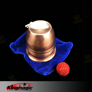 G1236 <b>Copper</b> Magnetic <b>Cup</b> (Small Lemon) - Kingmagic Magic Props Manufacturer - Magic Props - Product Image 2