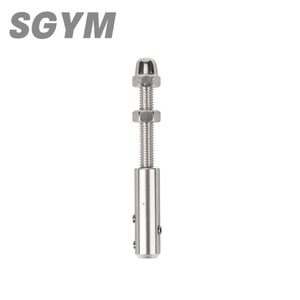 <span class=keywords><strong>Morsetto</strong></span> a croce per tendicavo in acciaio inox 316 per ringhiere, raccordo filettato, terminale di tensionamento e ancoraggio - Product Image 4