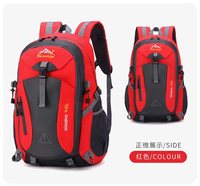 Sac à dos de randonnée et d'alpinisme 40L 32x20x52cm en polyester imperméable avec port casque et anneaux en D – Vente en gros OEM