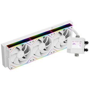 ชุดระบายความร้อนซีพียู Thermalright CORE MATRIX 360 VISION ARGB สีขาว หน้าจอ LCD 2.0 นิ้ว รองรับ LGA 1700 1851 AM4 AM5 CORE MATRIX 360 VISION สีขาว AIO - Product Image 1