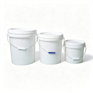 Seau en plastique rond personnalisé en PP PE, étanche, multi-usages, pour engrais chimiques, huile moteur - Product Image 1