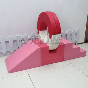 Piscines à balles réglées par équipement mou d'intérieur rose commercial de jeu pour des locations de partie de Softplay - Product Image 3