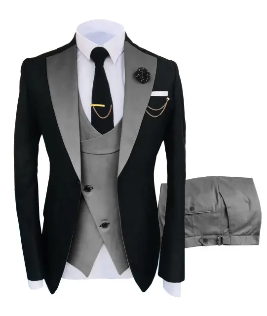 Trajes y blazer para hombre, ropa elegante y a la moda, se puede usar como trajes de boda, trajes de talla grande para hombre
