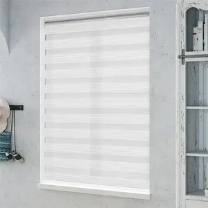 Waterproof Indoor Fabric Integrated Venetian Blinds Jalousie Window Between Glass Integral Blinds