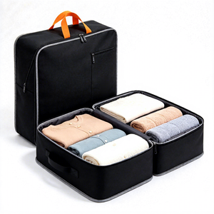 Sac de rangement multi-usages pour la maison, pochette organisatrice pliable en tissu portable pour la maison, le placard et les voyages - Product Image 3