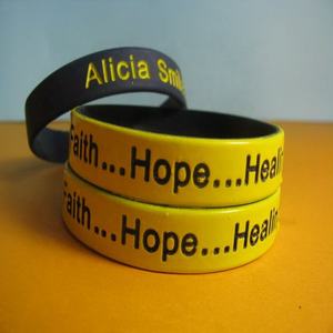 2025 2026 murah logo kustom cetak karet silikon gelang Slap, desain mode gelang jepret Gelang - Product Image 2